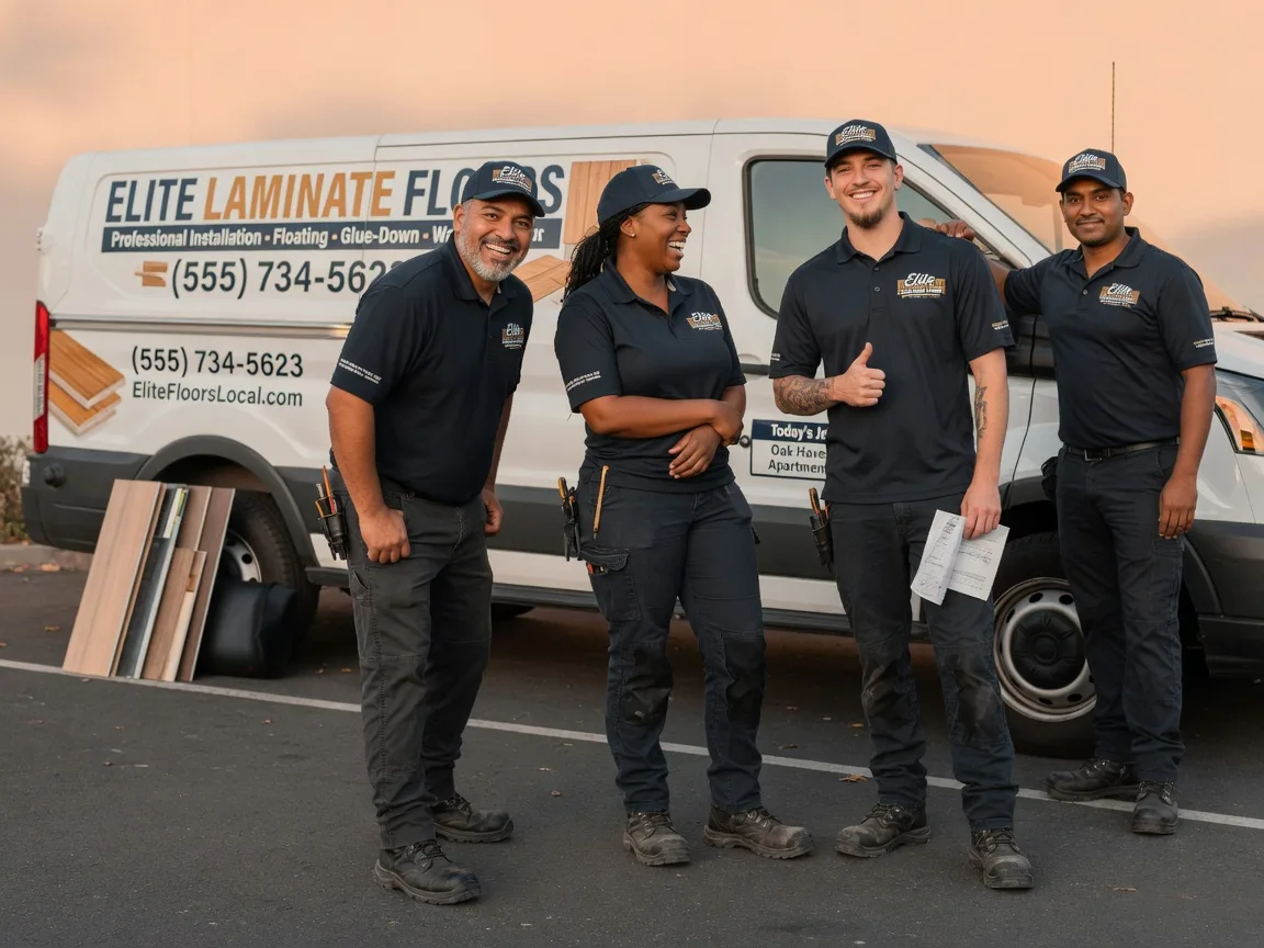 Laminate flooring installation company in Brighton, IA